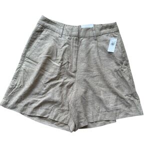 Old Navy high waisted linen khaki shorts